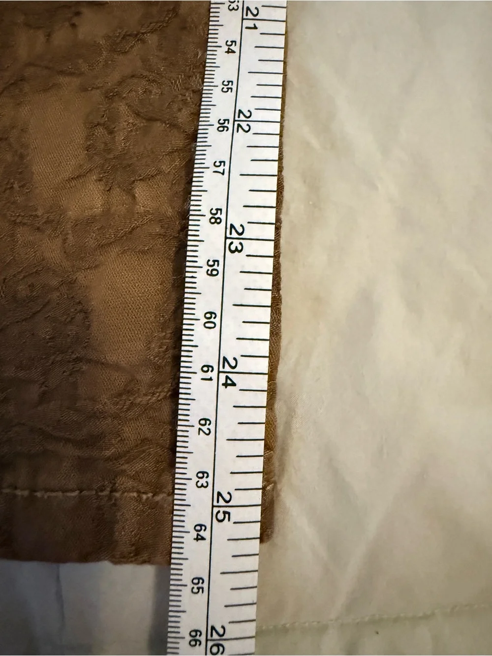 Free People Textured Jacquard Lace Skinny Jeans Brown size 25 / US size 2